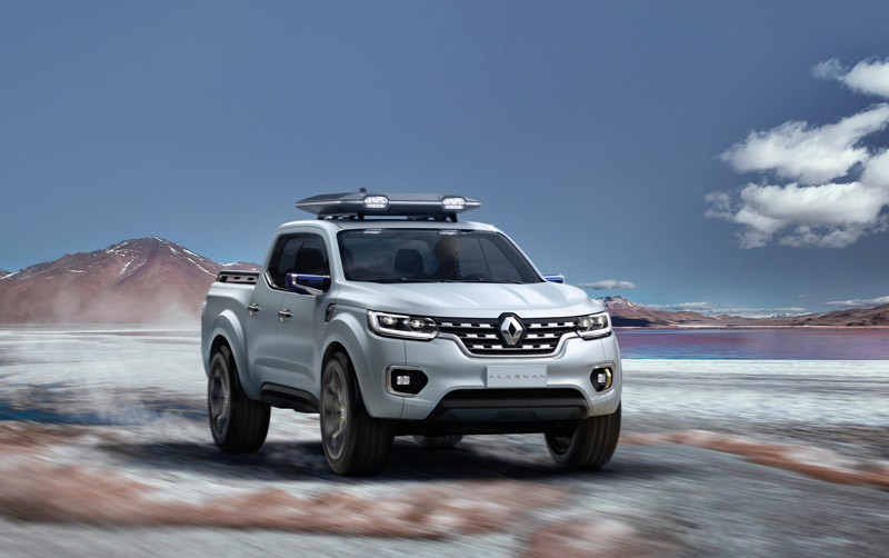 Renault explora el segmento pick up con el Alaskan concept